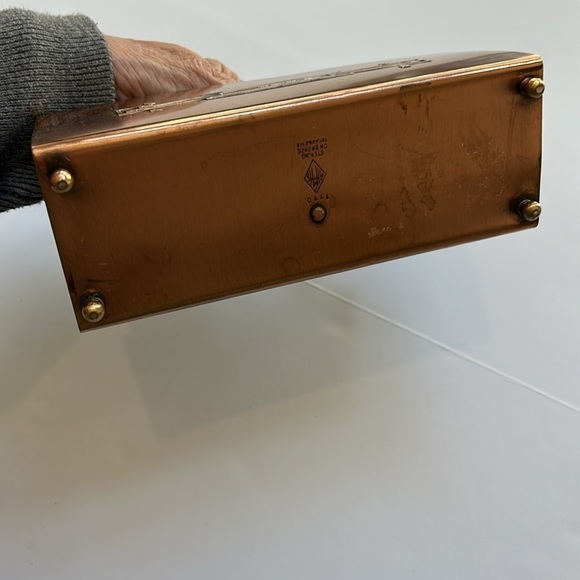 Heintz Art Metal Studio Vintage Bronze Letter Document Holder - Picture 5 of 13